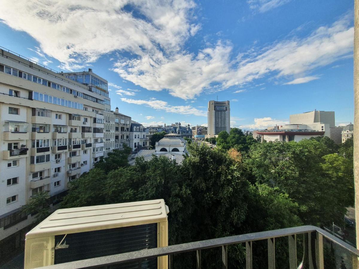 Charming Studio With City View Bucareste Exterior foto